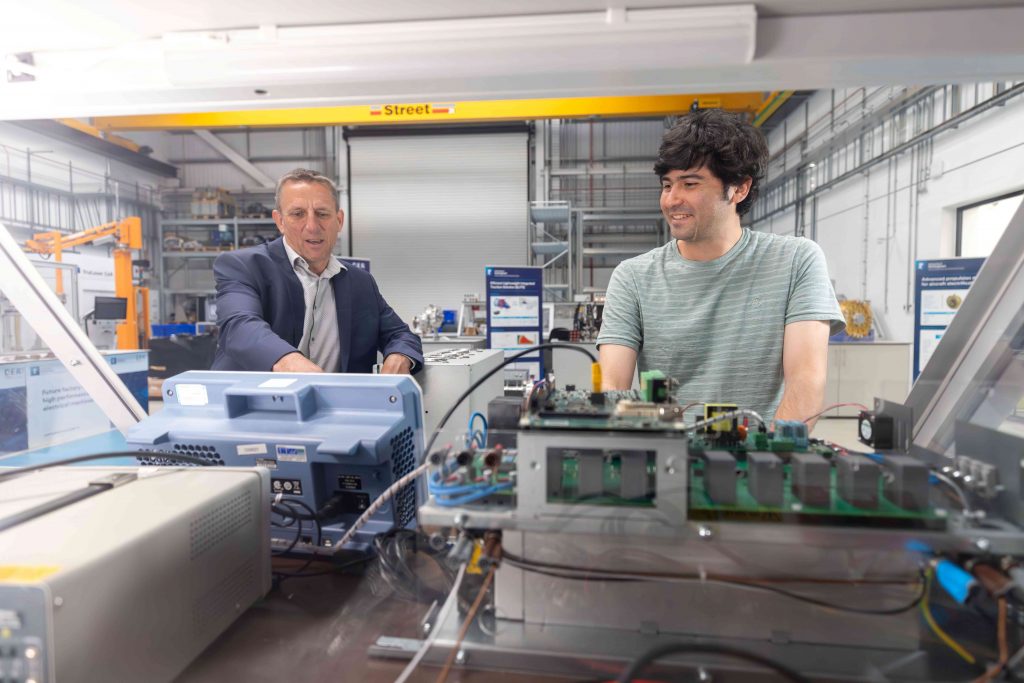 Sprint have put in place a knowledge transfer partnership with University of Nottingham to facilitate new product innovation. Mark Gardiner, Joint MD at Sprint, pictured on the left) 